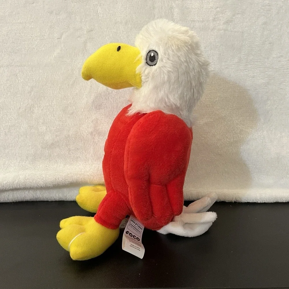 Cincinnati Reds EAGLE Plush MLB Genuine Merchandise FOCO Stuffed Animal Embroide